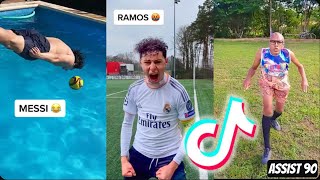 Soccer TikTok Compilation 2024  Funny Fails Skills goals and more SKILLER [upl. by Arednaxela]