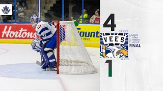 270124 Highlights Vees 4 vs Eagles 1 [upl. by Aoket586]