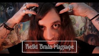 20 min Reiki Brain Massage  ASMR [upl. by Isla]