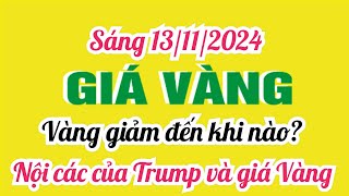 Giá vàng hôm nay 9999 ngày 13 tháng 11 năm 2024 GIÁ VÀNG NHẪN 9999 Bảng giá vàng 24k 18k 14k 10k [upl. by Daph]