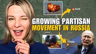 GROWING PARTISAN MOVEMENT IN RUSSIA SABOTAGE IN KURSK amp CRIMEA Vlog 821 War in Ukraine [upl. by Rudelson120]