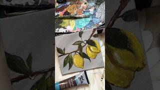 Mini canvas acrylic painting art youtubeshorts acrylicpainting explore trending painting fyp [upl. by Bellew]