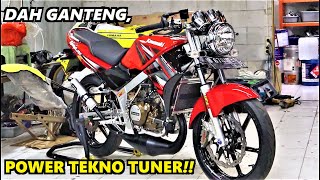 NINJA SS Ganteng Setingan TEKNO TUNER ABIS BIAYA BERAPA Ninja 150 2Tak Minimalis tapi Hedon beud [upl. by Immaj707]