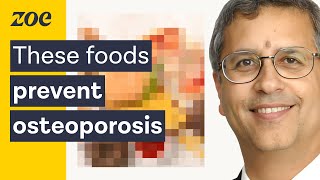 What to eat to avoid osteoporosis  Prof Cyrus Cooper amp Tim Spector [upl. by Atteniuq]