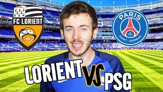 PARIS SPORTIFS  Lorient vs PSG [upl. by Oliric]