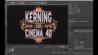 New in CINEMA 4D R15  Typography Typo Tools [upl. by Dj]