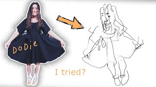 Drawing Youtubers WITHOUT LOOKING [upl. by Neersin]