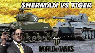 SHERMAN vs TIGER [upl. by Herwin]