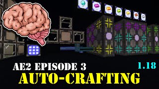 AE2 Tutorial  Part 3 AutoCrafting 118 [upl. by Helbonia]