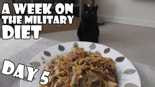 A Week On The Military Diet DAY 5 [upl. by Koval]