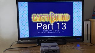 Earthbound SNES Mini Classic Edition Live Gameplay Part 13 [upl. by Acinorahs]