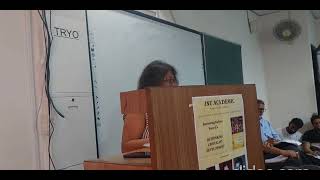 Discussants Remarks  Prof Chirashree Dasgupta  JNU ACADEMIC [upl. by Adnot]