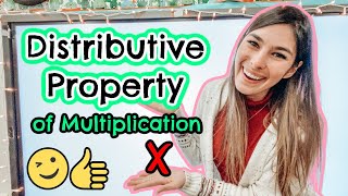 DISTRIBUTIVE PROPERTY OF MULTIPLICATION 3RD GRADE COMMON CORE MATH [upl. by Dnalwor603]