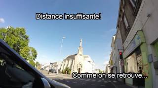 Bonne résolution  comment dépasser un cycliste [upl. by Ojibbob837]