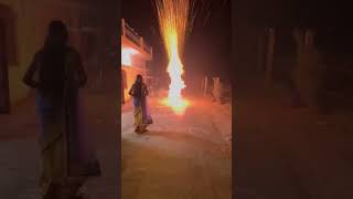 Pari lagelu 🧚diwali patakhesky shotshortvideo please subscribe [upl. by Zacherie961]