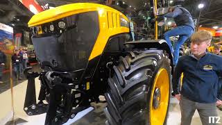 LAMMA Show 2024 JCB Fastrac 8330 Icon 84 Litre 6Cyl Diesel Tractor 335  348 HP video [upl. by Niotna]