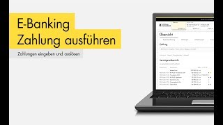 Schaffhauser Kantonalbank EBanking Zahlung ausführen [upl. by Claiborn]