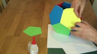 Large Paper Dodecahedron Tutorial [upl. by Evars]