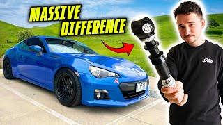 Installing THE BEST Short Shifter in my BRZ [upl. by Illek290]