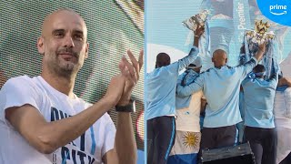 When Pep Guardiola won his FIRST Premier League title 🏆 [upl. by Ahsie]