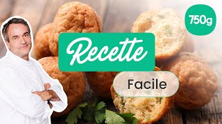 Recette facile  les accras de morue  750g [upl. by Yenffad]