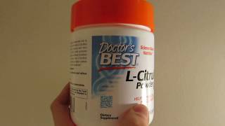 Dr Best LCitrulline Review [upl. by Euqinu]