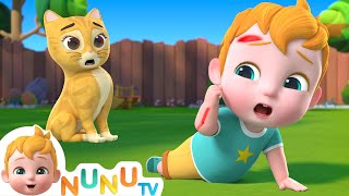 Boo Boo Song  Nursery Rhymes amp Kids Songs  NuNu Tv [upl. by Renraw551]