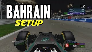 F1 2014 Bahrain Hotlap  Setup [upl. by Alleuol]