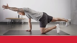 45 Minute Bodyweight Workout I Train  lululemon [upl. by Elroy]