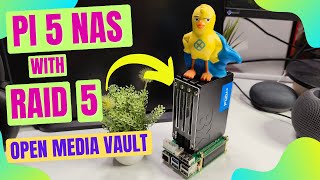 How To Setup RAID 5 using OpenMediaVault OMV on a Raspberry PI  Radxa Penta Sata Hat [upl. by Gerry]