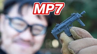 MP7 ベレッタ SampWリボルバー ワルサーP38 消しゴム玩具紹介 [upl. by Yrreiht]