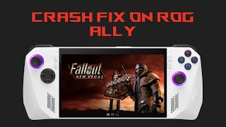 Fallout New Vegas Crash Fix for ROG Ally [upl. by Dillie68]