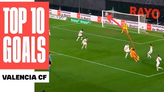 ¡Los 10 MEJORES GOLES del VALENCIA CF en LALIGA EA SPORTS 202324 [upl. by Sprague542]