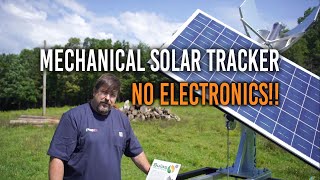 Super Cool Phase Change Solar Tracker  No Power Needed [upl. by Assirrak]