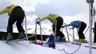 Léquipe de France de Skicross sentraîne à Val Thorens [upl. by Lenny]