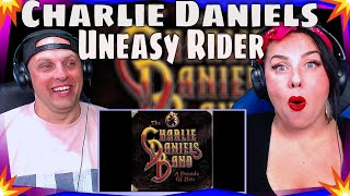 First Time Hearing Uneasy Rider by Charlie Daniels  THE WOLF HUNTERZ REACTIONS [upl. by Seppala]