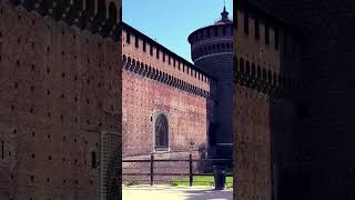 Sforzesco Castle Milan Italy 🇮🇹 July 2024 [upl. by Annaliese]