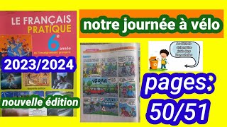 français pratique 6ème année primairepages 50 et 51 [upl. by Linnet101]