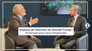 Impacts de lélection de Donald Trump  10 minutes pour tout comprendre [upl. by Meesak]