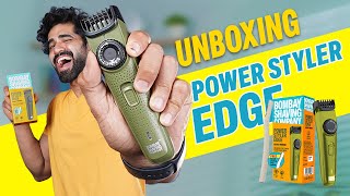 Best Trimmer of 2024  38 Style Settings  Unboxing Power Styler Edge  Bombay Shaving Company [upl. by Gehman]