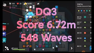 Infinitode 2 19 DQ3 Score 672m Venoms ultimate chain reaction strikes again [upl. by Farly]