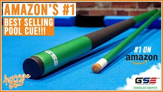 AMAZONS 1 BEST SELLING POOL CUE  Full GSE Fiberglass Graphite Cue Review [upl. by Eninaej76]