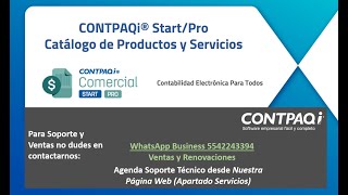 Como cargar Catálogos de productos y servicios Comercial StartPro [upl. by Deer307]