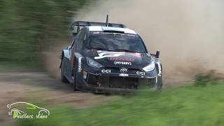 WRC Rally Poland 2024  Best of Toyota Gazoo Racing Test  Devillersvideo [upl. by Les]