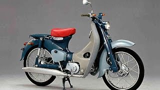 HONDA SUPER CUB 50 C100 1960s [upl. by Atelahs]