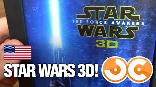 BLURAY 3D STAR WARS THE FORCE AWAKENS COLLECTORS EDITION USA [upl. by Short]