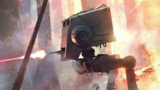 Star Wars ATST Blaster Cannon Sound Effect [upl. by Oigroeg]