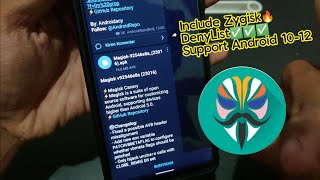 Cara Pasang Magisk Manager Terbaru  Support Zygisk amp DenyList [upl. by Suollecram435]