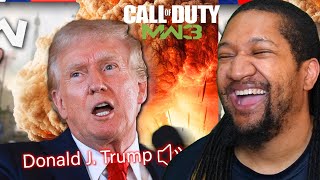 Trump Plays Modern Warfare 3 Voice Troll [upl. by Hsiwhem]