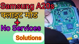 samsung A20s no serviceflight mode problem solution [upl. by Long]